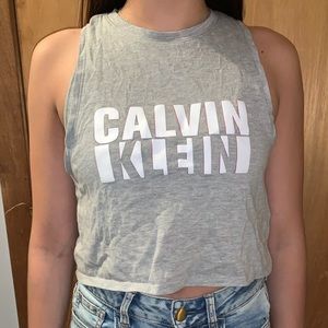 Calvin Klein Cropped Tank